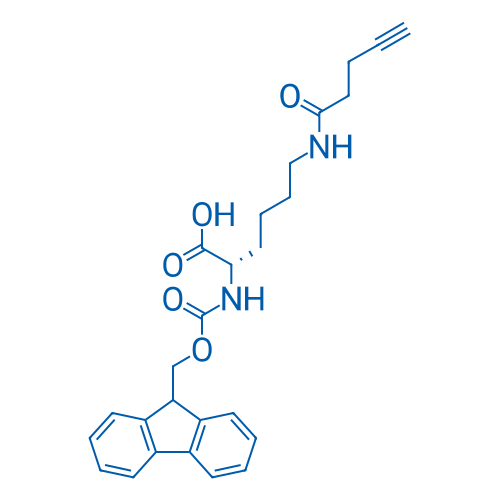 Fmoc-Lys(4-Pentynoyl)-OH 250mg