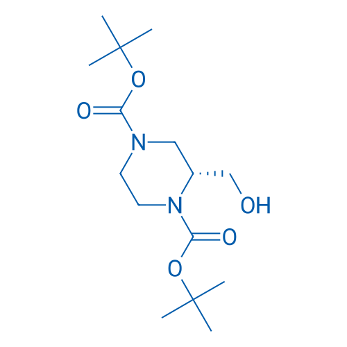 (R)-Di-tert-butyl 2-(hydroxymethyl)piperazine-1,4-dicarboxylate 5g