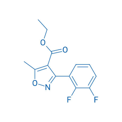 3-(2,3-Difluoro-phenyl)-5-methyl-isoxazole-4-carboxylic acid ethyl ester 1g