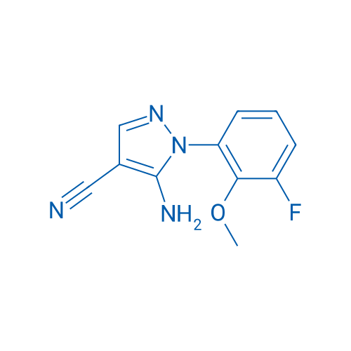 5-AMino-1-(3-fluoro-2-methoxy-phenyl)-1h-pyrazole-4-carbonitrile 1g