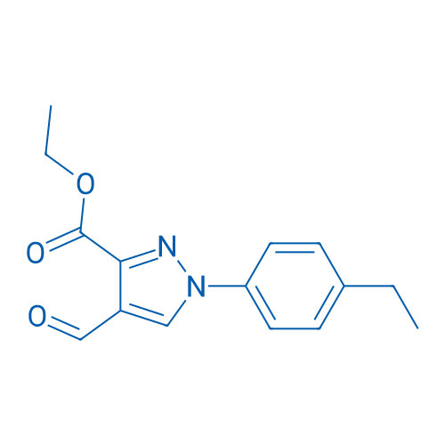 Ethyl 1-(4-ethylphenyl)-4-formyl-1H-pyrazole-3-carboxylate 1g