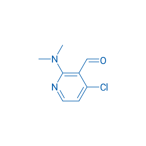4-Chloro-2-(dimethylamino)nicotinaldehyde 250mg