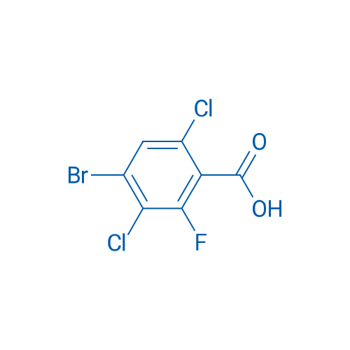 4-Bromo-3,6-dichloro-2-fluorobenzoic acid 1g