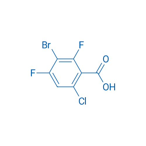 3-Bromo-6-chloro-2,4-difluorobenzoic acid 1g