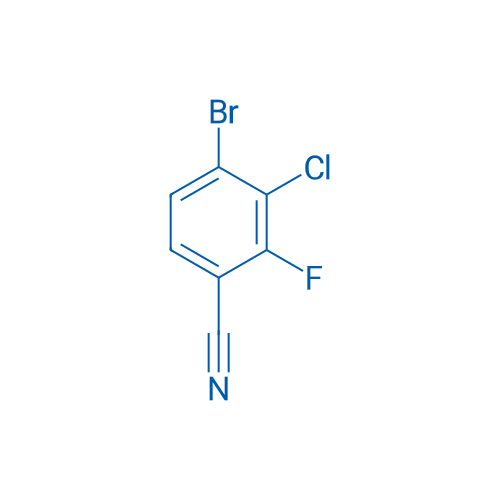 4-Bromo-3-chloro-2-fluorobenzonitrile 1g