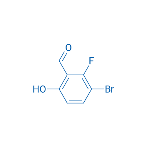 3-Bromo-2-fluoro-6-hydroxybenzaldehyde 250mg