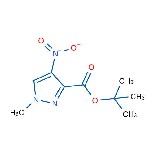 tert-Butyl 1-methyl-4-nitro-1H-pyrazole-3-carboxylate 1g