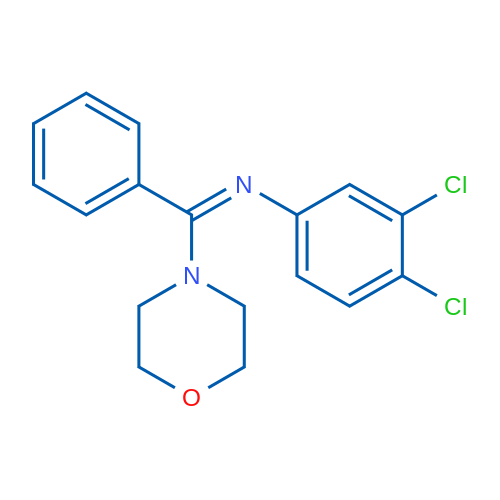 (Z)-3,4-Dichloro-N-(morpholino(phenyl)methylene)aniline 1g