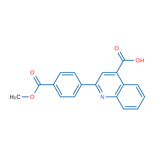2-(4-(Methoxycarbonyl)phenyl)quinoline-4-carboxylic acid 100mg