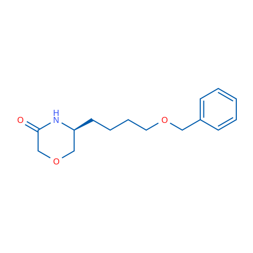 (S)-5-(4-(Benzyloxy)butyl)morpholin-3-one 1g