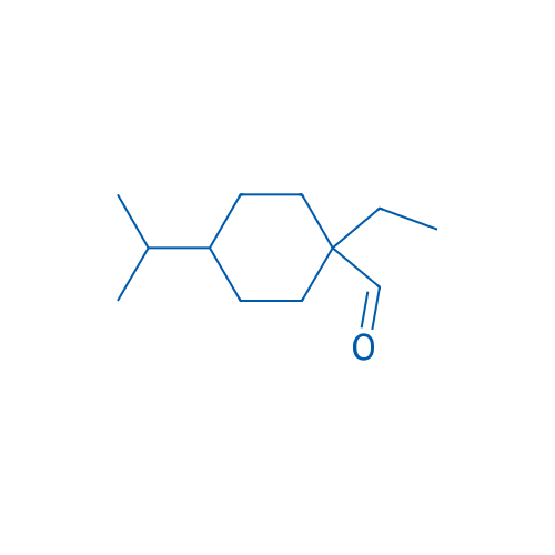 1-Ethyl-4-(propan-2-yl)cyclohexane-1-carbaldehyde 1g