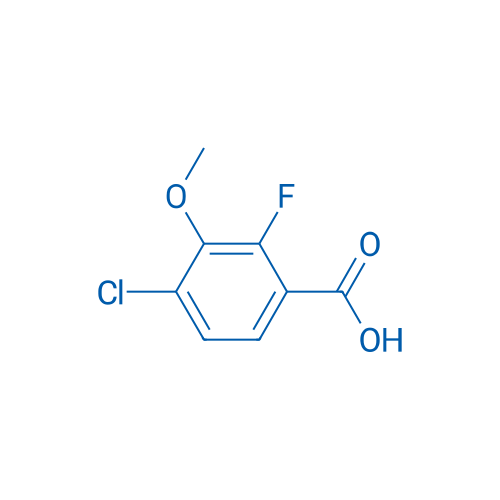 4-Chloro-2-fluoro-3-methoxybenzoic acid 5g