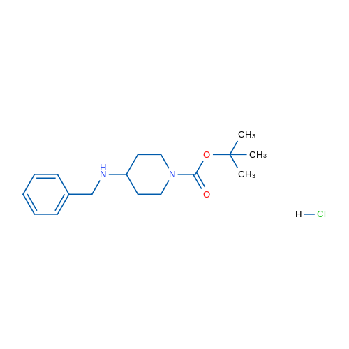 tert-Butyl 4-(benzylamino)piperidine-1-carboxylate hydrochloride 10g