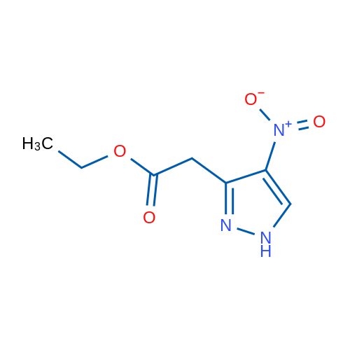 Ethyl 2-(4-nitro-1H-pyrazol-3-yl)acetate 1g