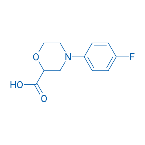 4-(4-Fluorophenyl)morpholine-2-carboxylic acid 1g