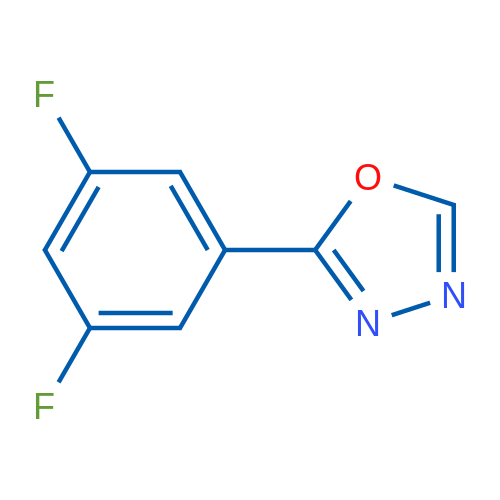 2-(3,5-Difluorophenyl)-1,3,4-oxadiazole 1g