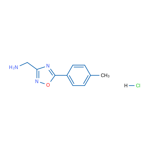 (5-(p-Tolyl)-1,2,4-oxadiazol-3-yl)methanamine hydrochloride 5g