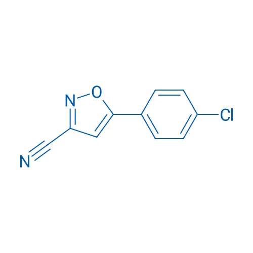 5-(4-Chlorophenyl)isoxazole-3-carbonitrile 1g