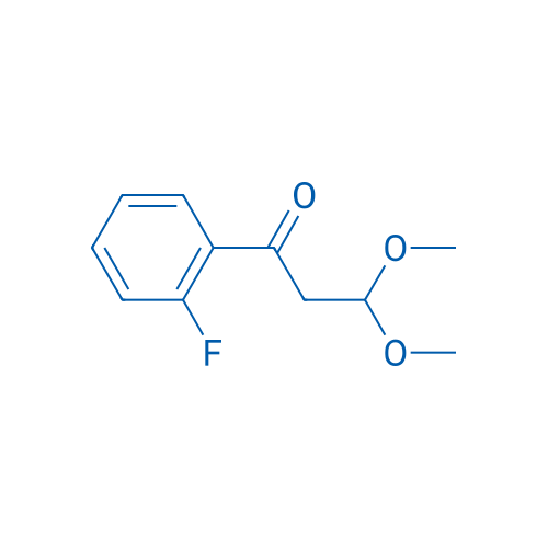 1-(2-Fluorophenyl)-3,3-dimethoxypropan-1-one 1g