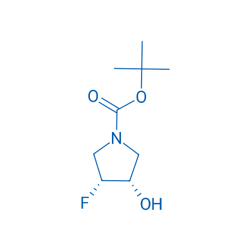 (3R,4S)-1-Boc-3-fluoro-4-hydroxypyrrolidine 250mg