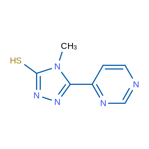 4-Methyl-5-(pyrimidin-4-yl)-4H-1,2,4-triazole-3-thiol 1g