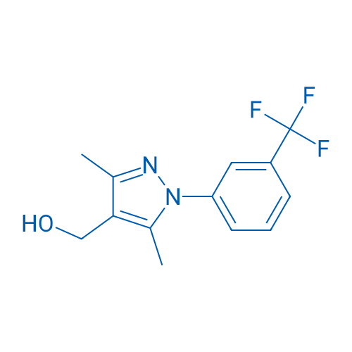(3,5-Dimethyl-1-(3-(trifluoromethyl)phenyl)-1H-pyrazol-4-yl)methanol 250mg