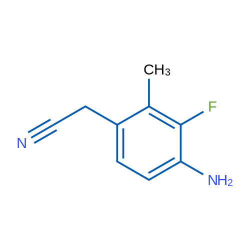 2-(4-Amino-3-fluoro-2-methylphenyl)acetonitrile 1g