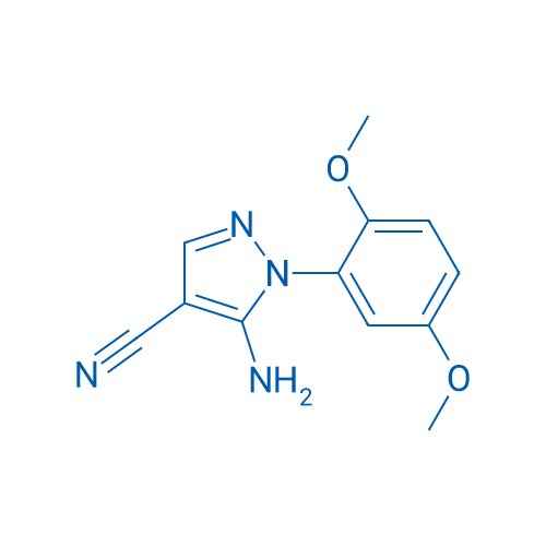 5-Amino-1-(2,5-dimethoxyphenyl)-1H-pyrazole-4-carbonitrile 1g