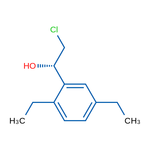 (1S)-2-Chloro-1-(2,5-diethylphenyl)ethan-1-ol 1g