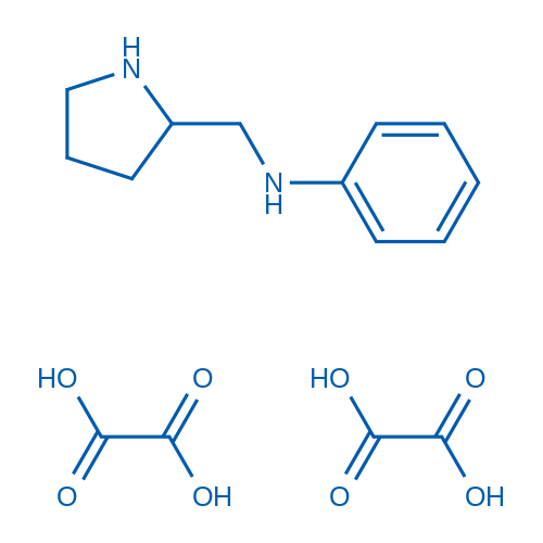 N-(Pyrrolidin-2-ylmethyl)aniline dioxalate 100mg