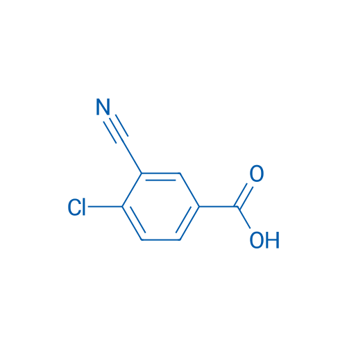 4-Chloro-3-cyanobenzoic acid 1g