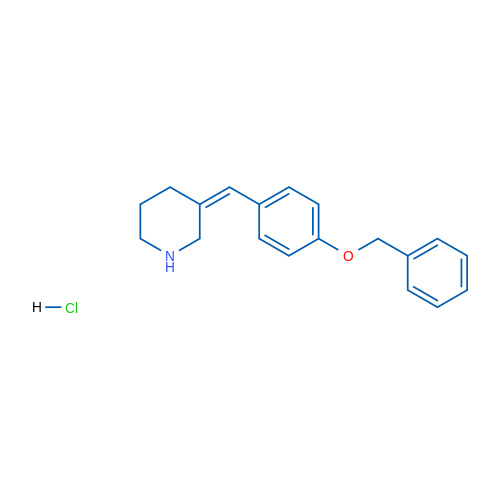 3-(4-(Benzyloxy)benzylidene)piperidine hydrochloride 1g
