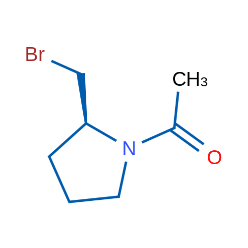 (S)-1-(2-(Bromomethyl)pyrrolidin-1-yl)ethanone 1g