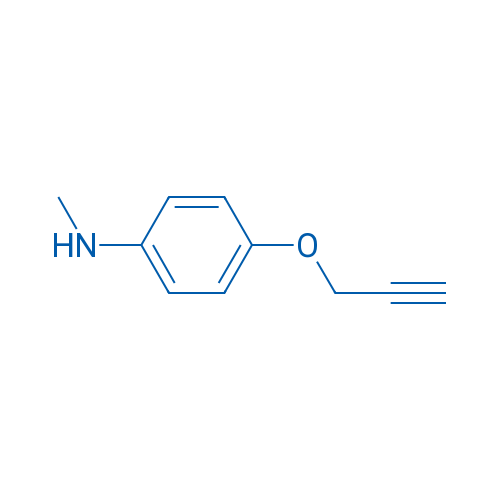 N-Methyl-4-(prop-2-yn-1-yloxy)aniline 50mg