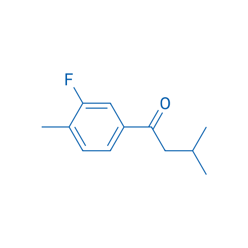 1-(3-Fluoro-4-methylphenyl)-3-methylbutan-1-one 1g