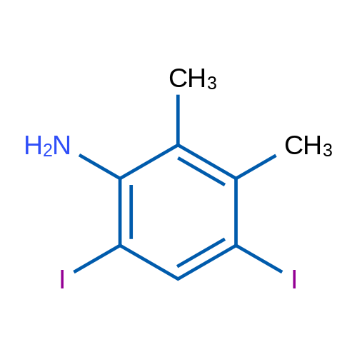 4,6-Diiodo-2,3-dimethylaniline 1g