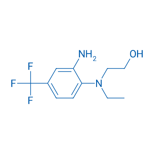 2-((2-Amino-4-(trifluoromethyl)phenyl)(ethyl)amino)ethanol 1g
