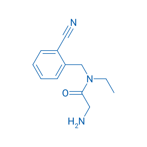 2-Amino-N-(2-cyanobenzyl)-N-ethylacetamide 1g