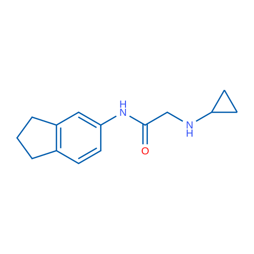 2-(Cyclopropylamino)-N-(2,3-dihydro-1H-inden-5-yl)acetamide 1g