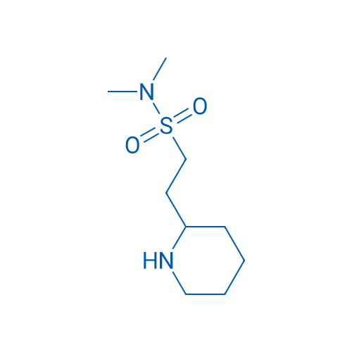 N,N-Dimethyl-2-(piperidin-2-yl)ethanesulfonamide 250mg