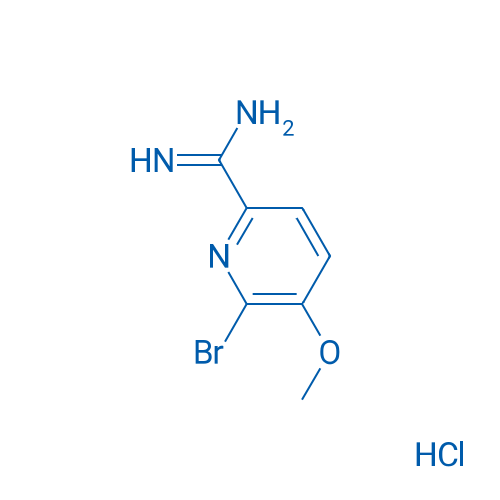 6-Bromo-5-methoxypicolinimidamide hydrochloride 1g