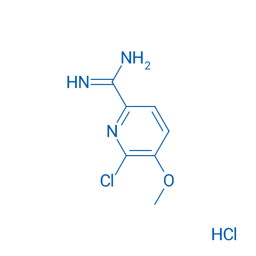 6-Chloro-5-methoxypicolinimidamide hydrochloride 1g