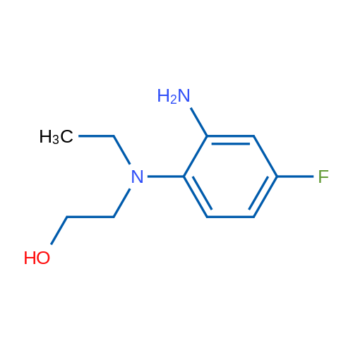 2-((2-Amino-4-fluorophenyl)(ethyl)amino)ethanol 5g