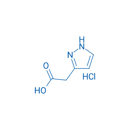 2-(1H-Pyrazol-3-yl)acetic acid hydrochloride 5g