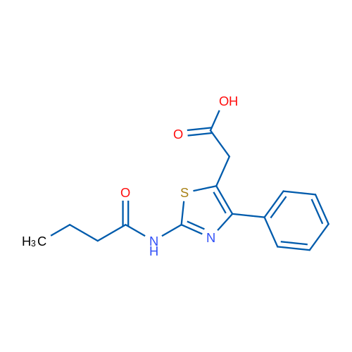 2-(2-Butyramido-4-phenylthiazol-5-yl)acetic acid 1g