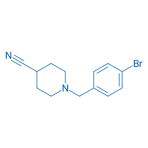 1-(4-Bromobenzyl)-piperidine-4-carbonitrile 1g