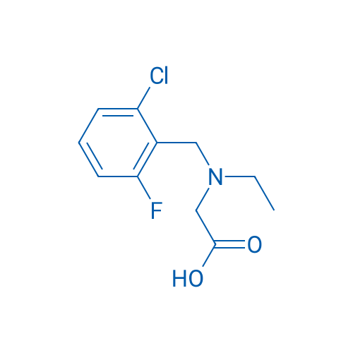 2-((2-Chloro-6-fluorobenzyl)(ethyl)amino)acetic acid 1g