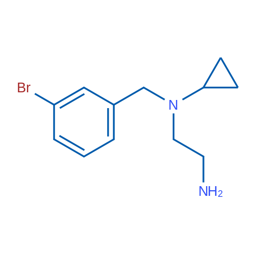 N1-(3-Bromobenzyl)-N1-cyclopropylethane-1,2-diamine 1g
