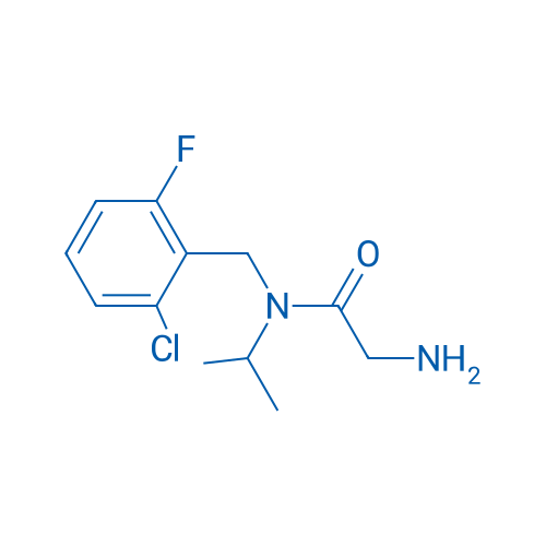 2-Amino-N-(2-chloro-6-fluorobenzyl)-N-isopropylacetamide 1g