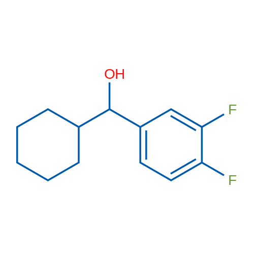Cyclohexyl(3,4-difluorophenyl)methanol 1g